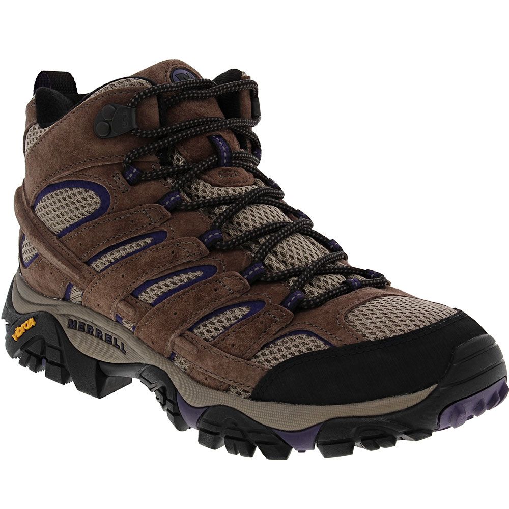 Merrell Moab 2 Mid Ventilator Womens Hiking Boots Bracken Purple