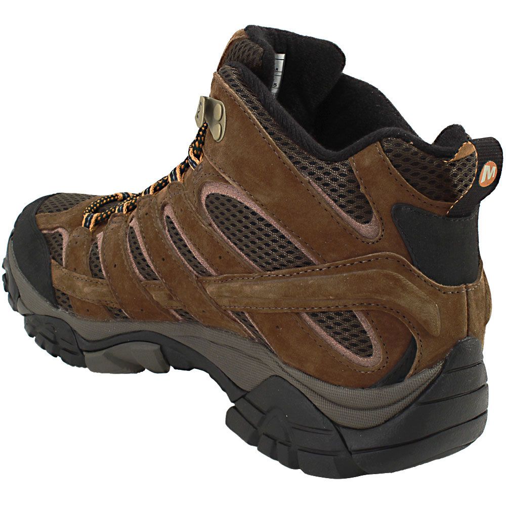 Merrell Moab 2 Mid H2O Hiking Boots - Mens Earth Back View