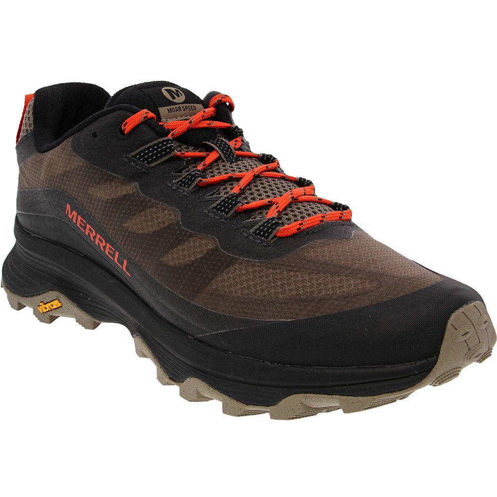 Merrell Moab Speed Hiking Shoes - Mens Brindle