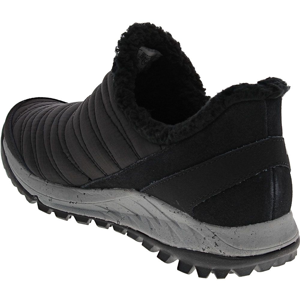 Merrell Antora Sneaker Moc Slip on Casual Shoes - Womens Black Back View