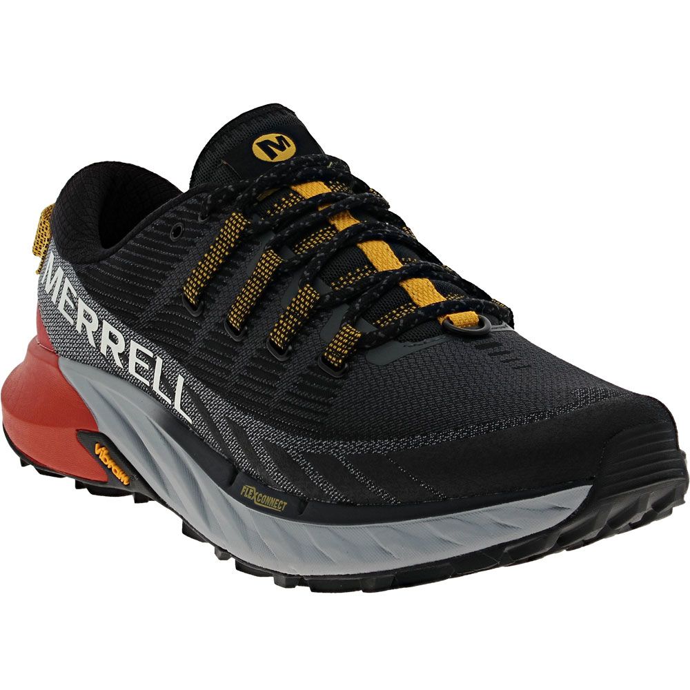 Merrell Agility Peak 4 Trail Running Shoes - Mens Black Highrise