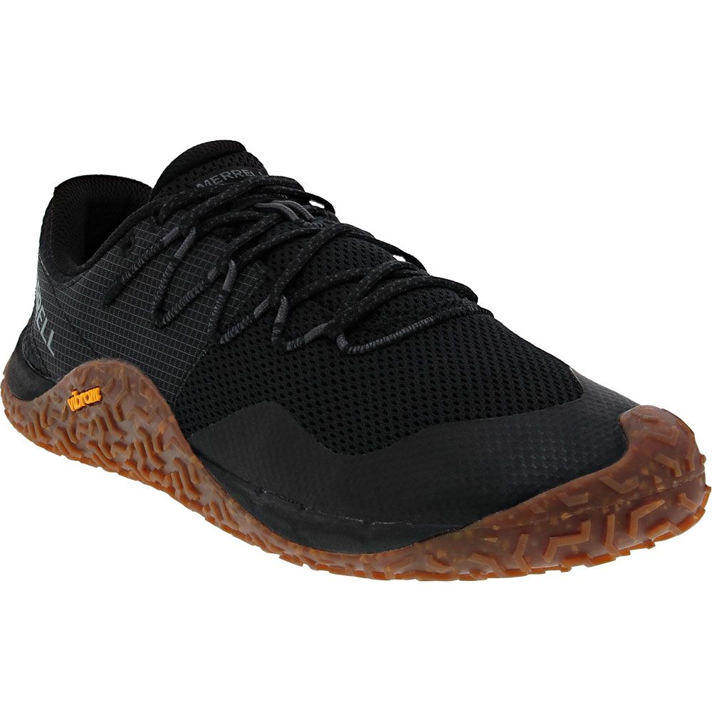 Merrell Trail Glove 7 Trail Running Shoes - Mens Black Gum