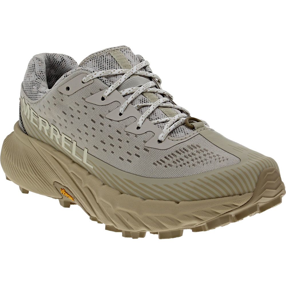 Merrell Agility Peak 5 Trail Running Shoes - Womens Moonbeam Oyster