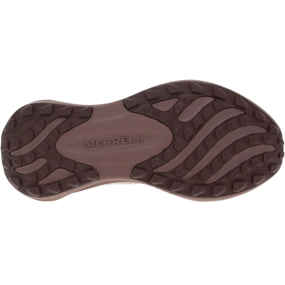 Merrell Morphlite Trail Running Shoes - Womens Parchment Antler Sole View