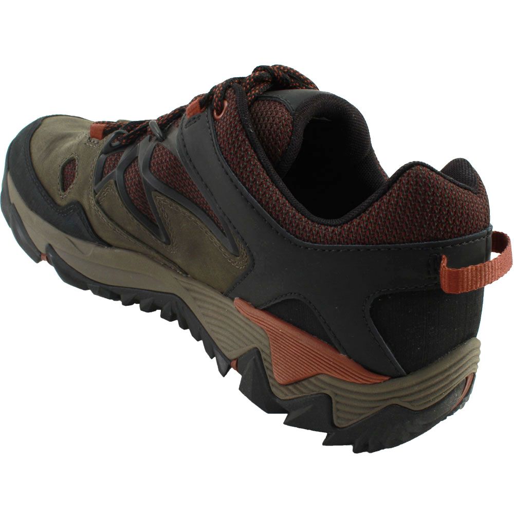 Merrell All Out Blaze 2 Lo Hiking Shoes - Mens Dark Olive Back View