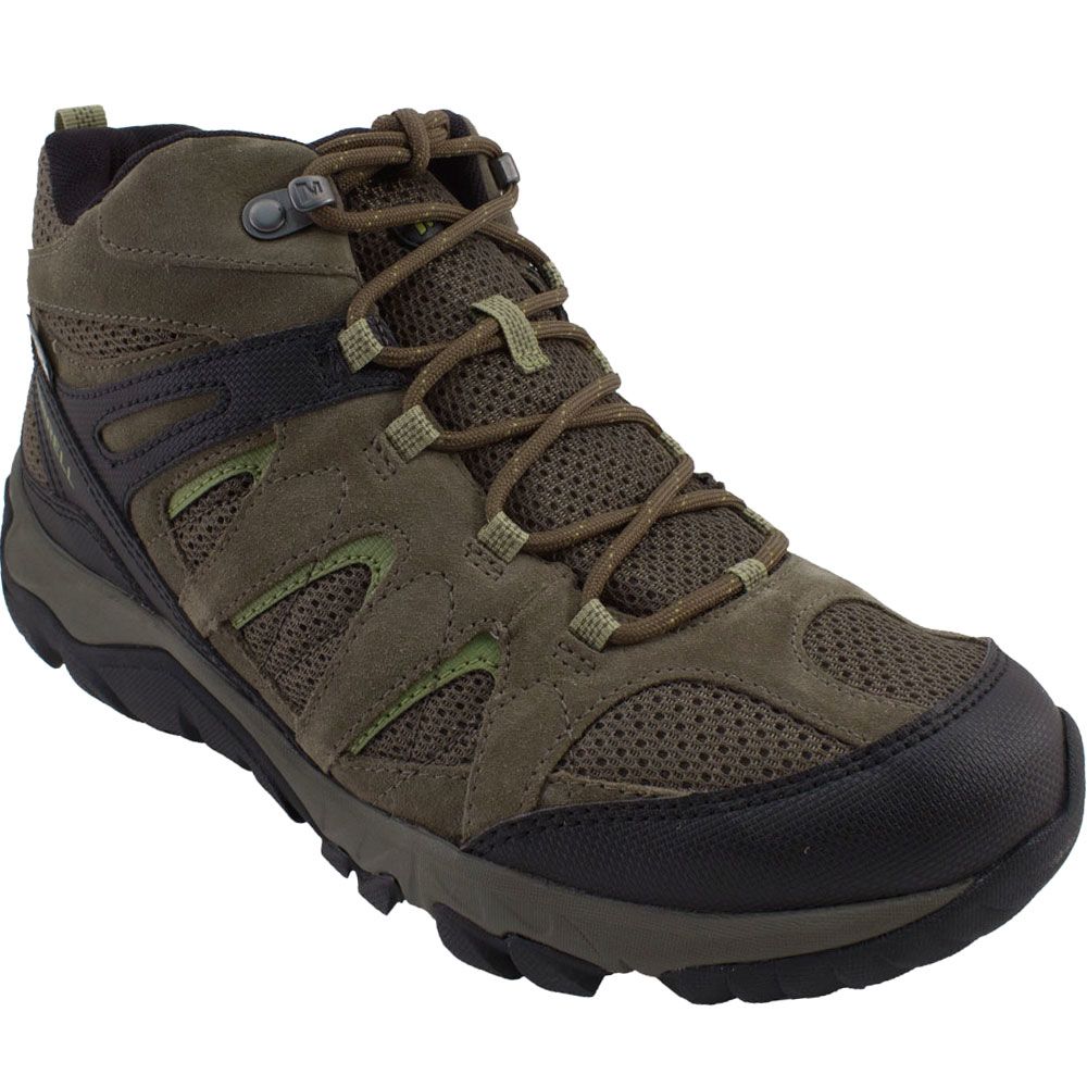 Merrell Outmost Mid Vent H2O Hiking Boots - Mens Boulder