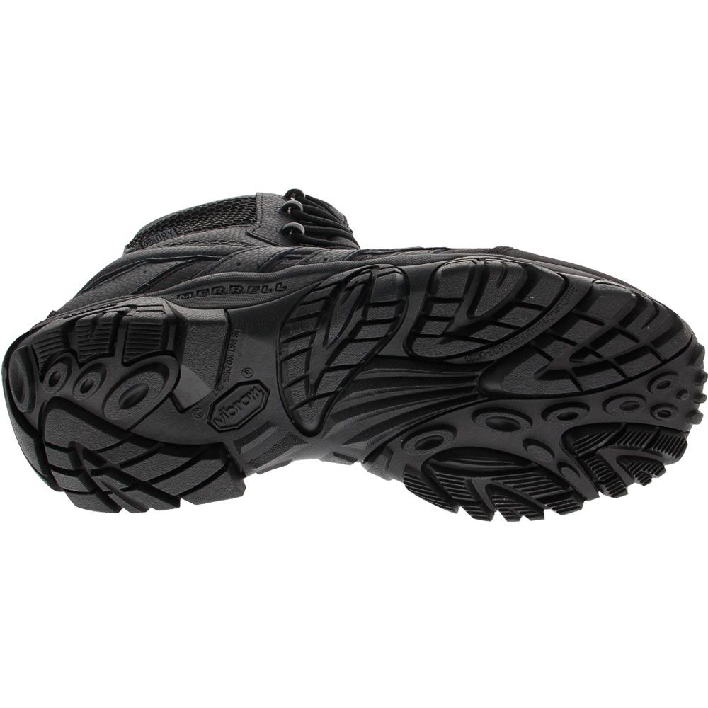 Merrell Work Moab Tactical Non-Safety Toe - Mens Black Sole View