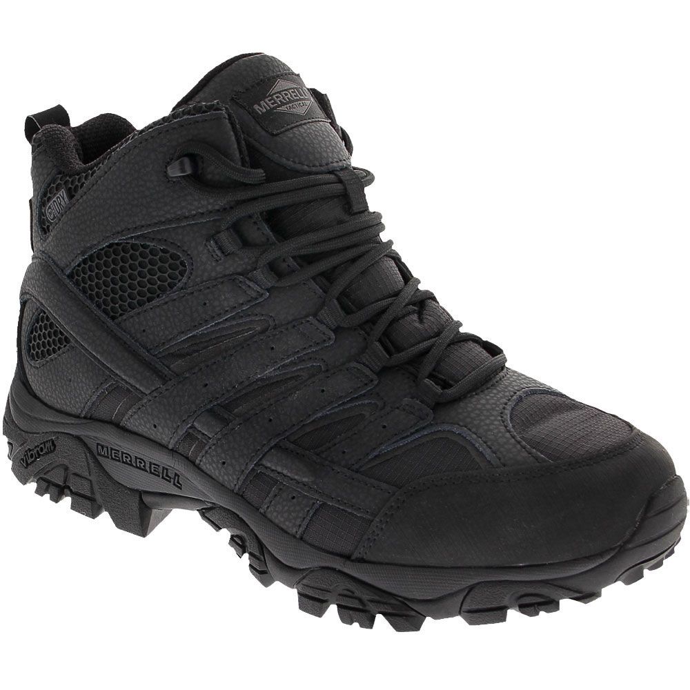 Merrell Work Moab2 Tactical Non-Safety Toe Work Boots - Mens Black