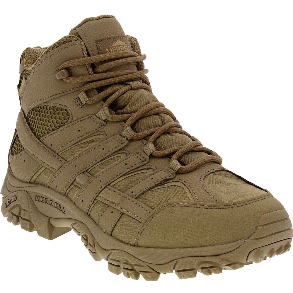 Merrell Work Moab 2 Tactical Non-Safety Toe Work Boots - Mens Tan
