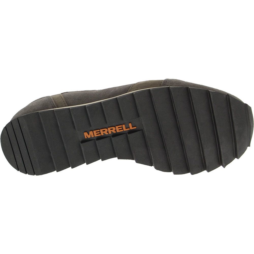 Merrell Alpine Sneaker Hiking Shoes - Mens Olive Sole View
