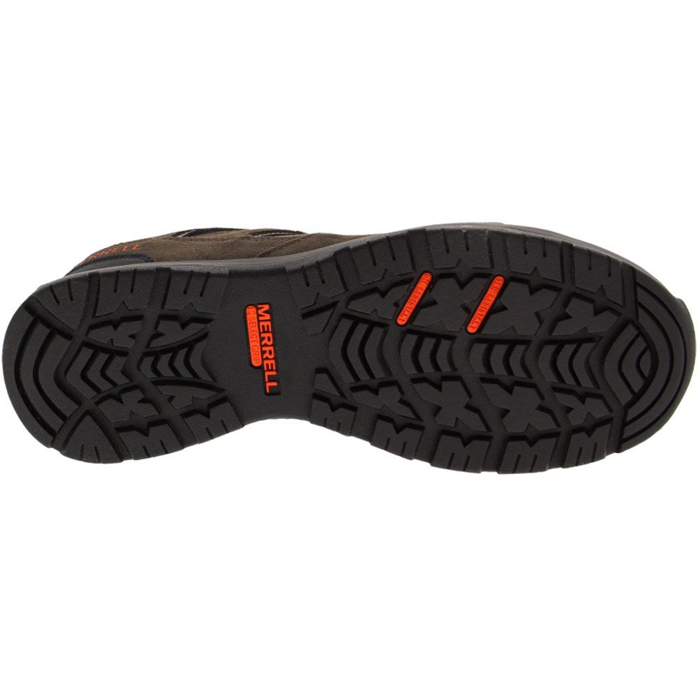 Merrell Work Windoc Low Safety Toe Work Boots - Mens Boulder Sole View