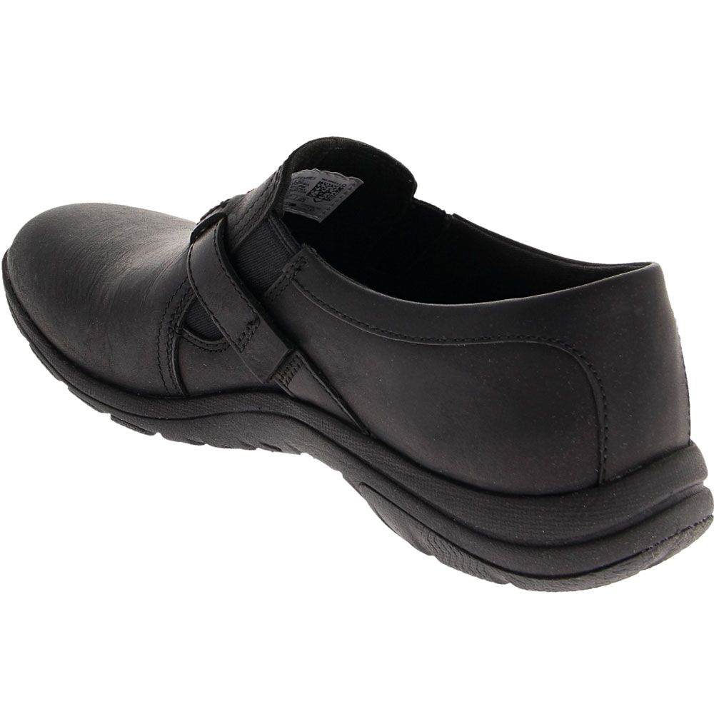 Merrell Dassie Stitchbuckle Slip on Casual Shoes - Womens Black Back View
