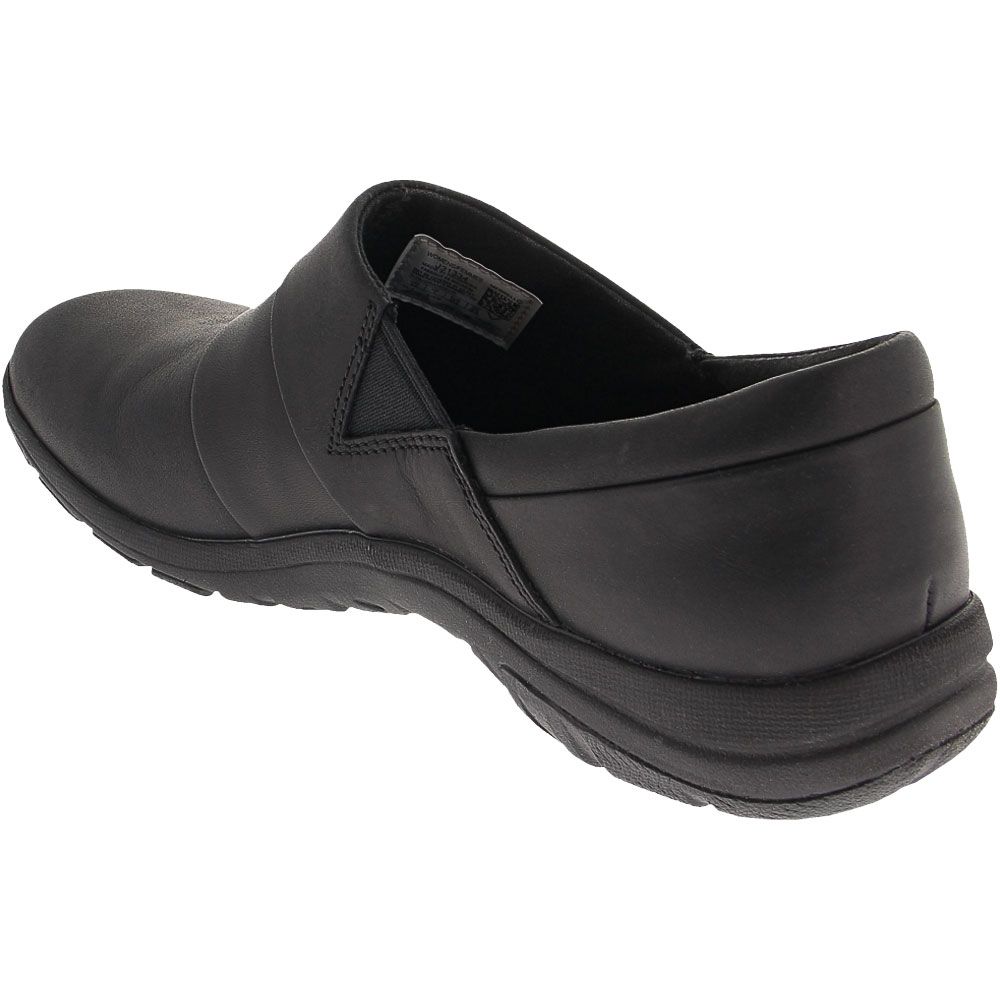 Merrell Dassie Stitch Slip on Casual Shoes - Womens Black Back View