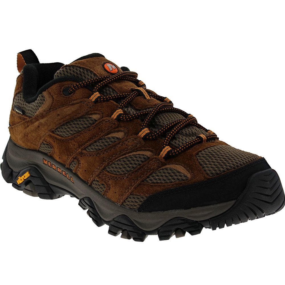 Merrell Moab 3 Low Goretex Hiking Shoes - Mens Earth