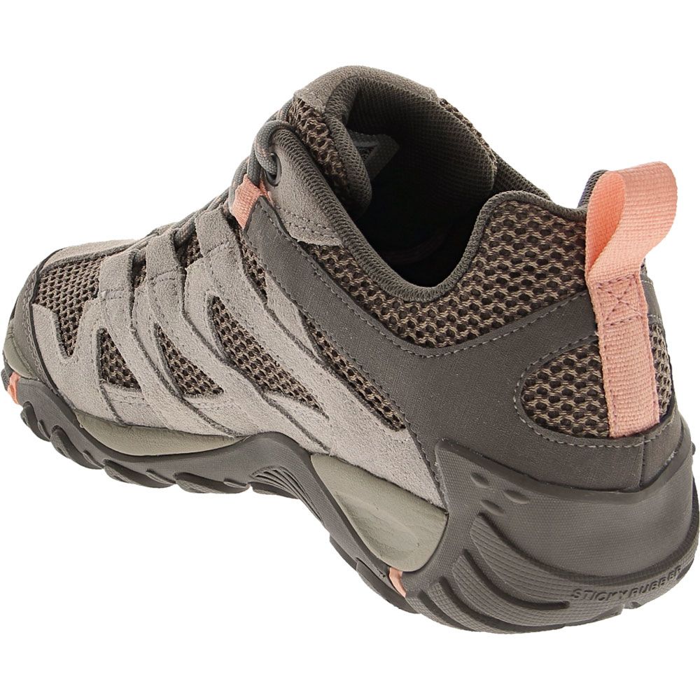 Merrell Alverstone Hiking Shoes - Womens Aluminum Back View