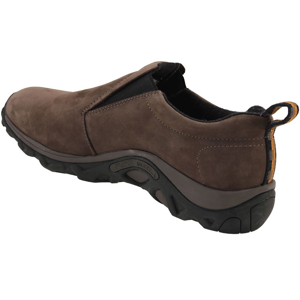 Merrell Jungle Moc Nubuck Slip On Casual Shoes - Womens Brown Back View