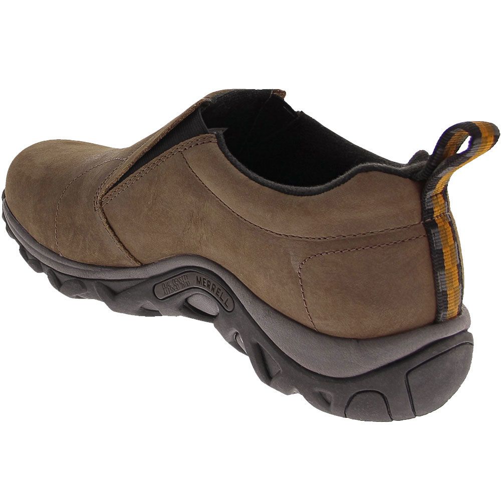 Merrell Jungle Moc Nubuck Casual Shoes - Mens Brown Back View