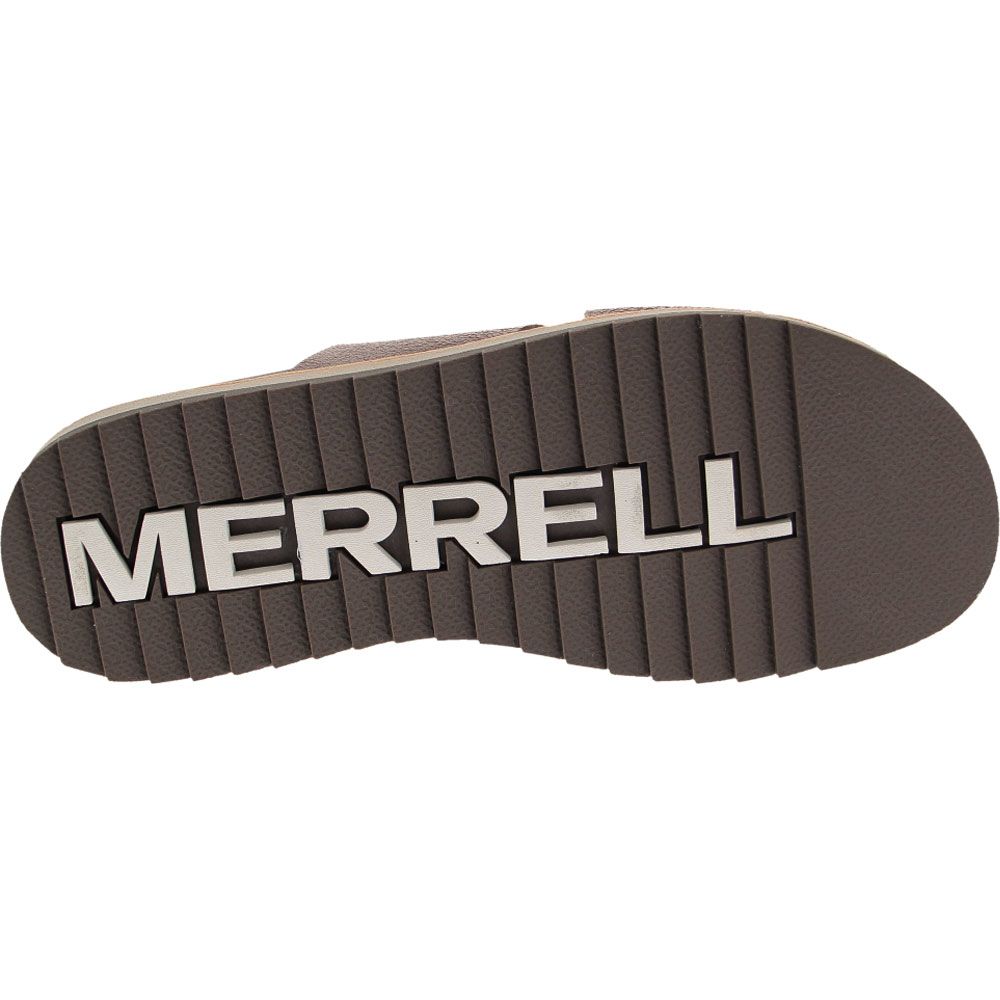 Merrell Juno Slide Sandals - Womens Metallic Sole View
