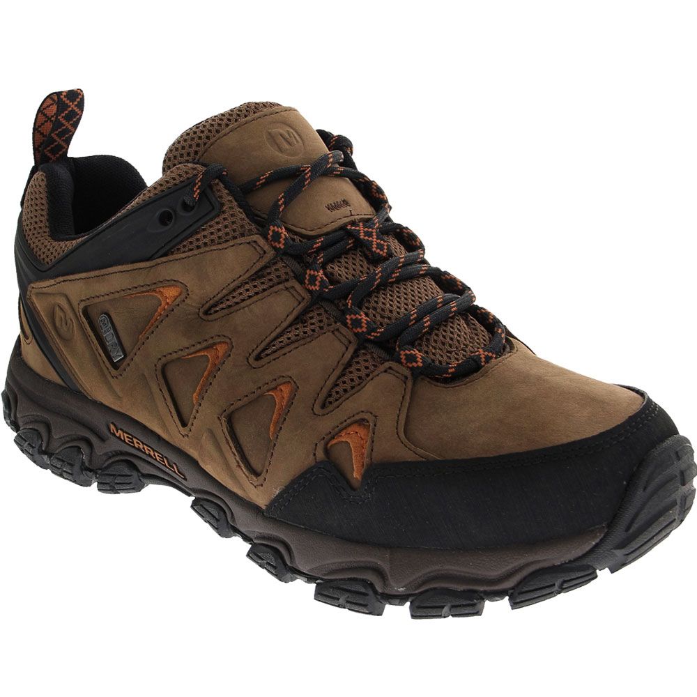Merrell Pulsate 2 Leather H2O Hiking Shoes - Mens Dark Earth