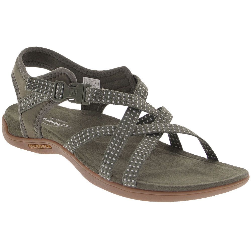 Merrell District Muri Lattice Sandals - Womens Dusty Olive