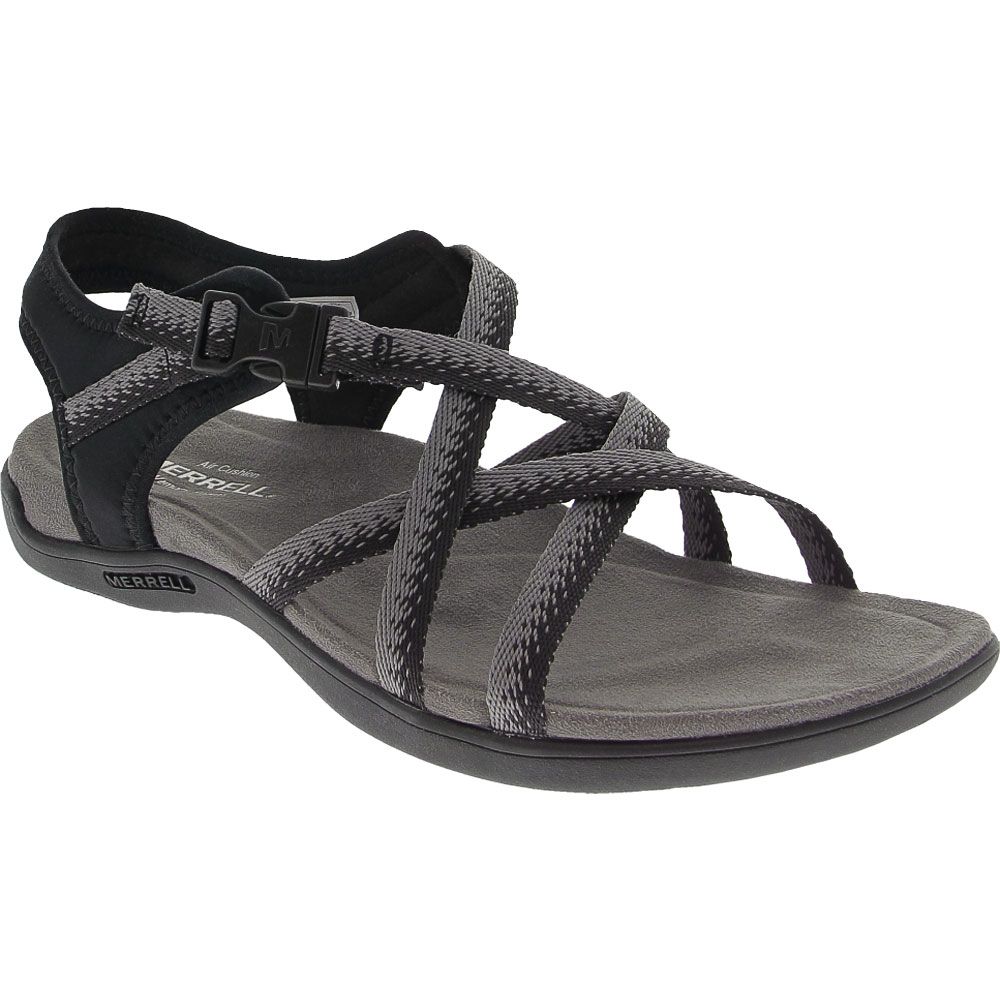 Merrell District Muri Lattice Sandals - Womens Black Grey
