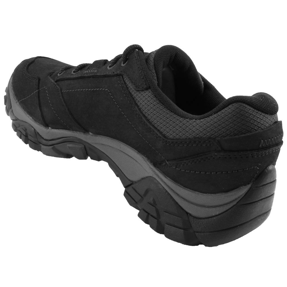 Merrell Moab Adventure Lace Hiking Shoes - Mens Black Back View