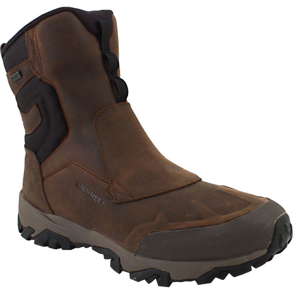 Merrell Coldpack Ice+ Zip Rubber Boots - Mens Clay