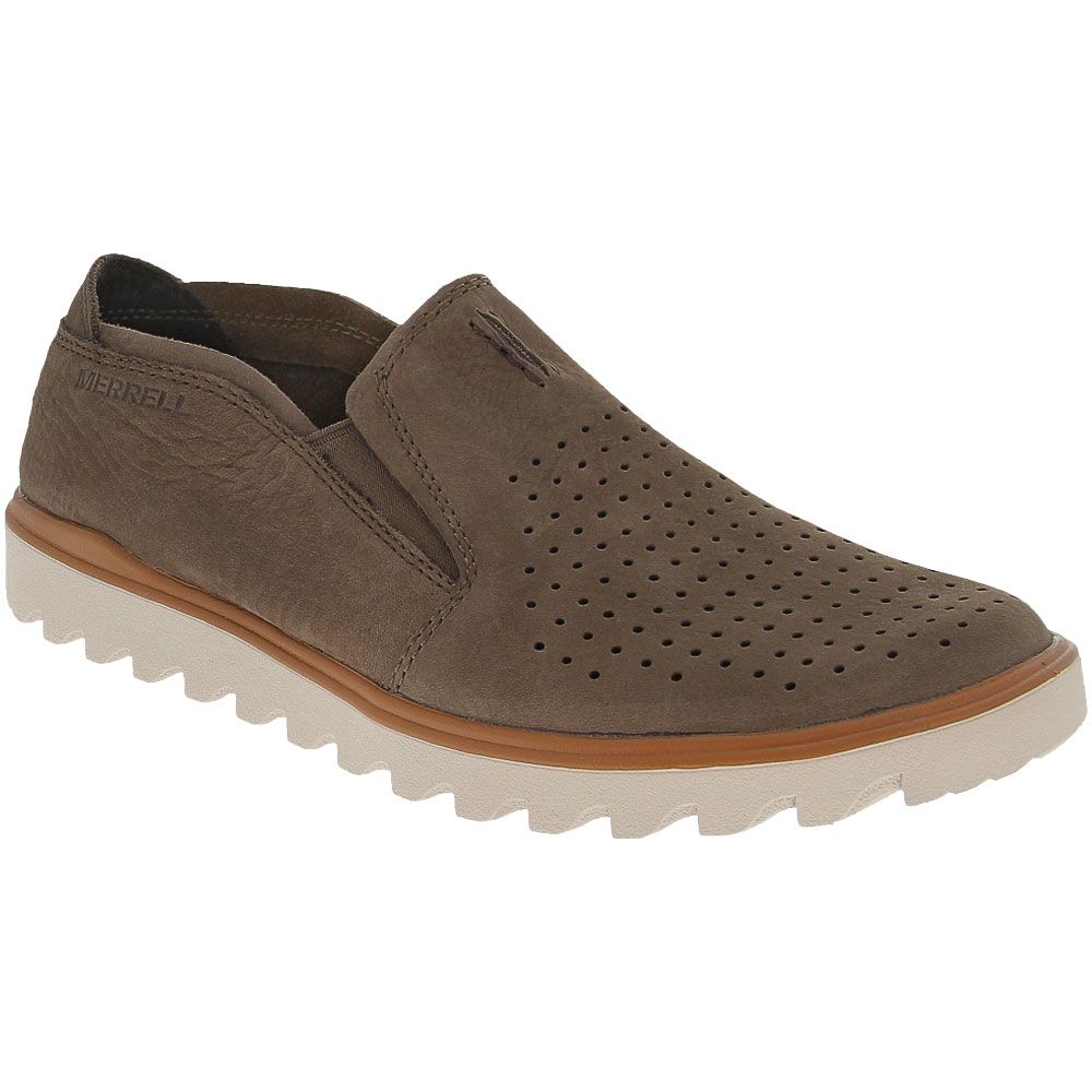 Merrell Downtown Moc Slip On Casual Shoes - Mens Merrell Stone