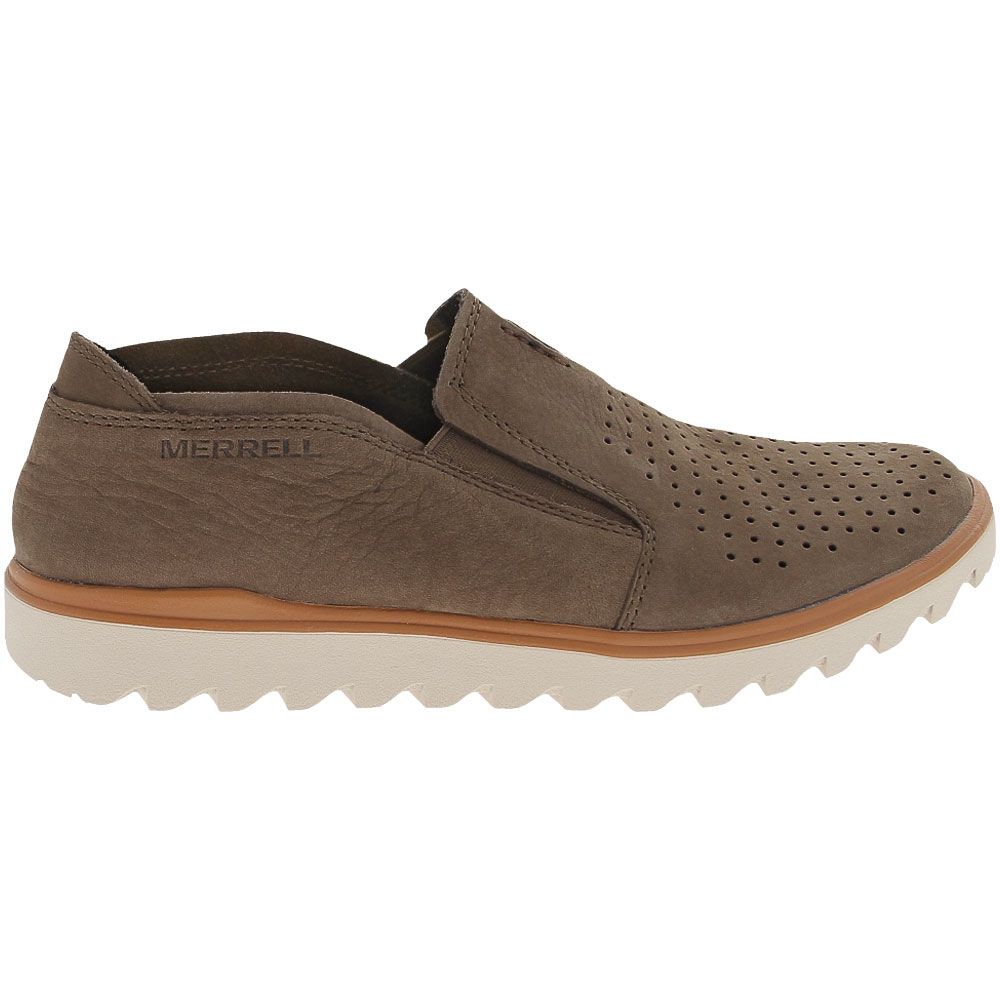 Merrell Downtown Moc Slip On Casual Shoes - Mens Merrell Stone