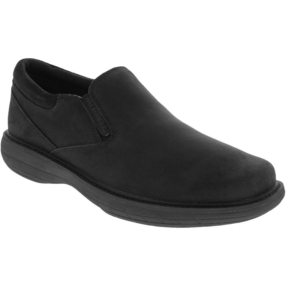 Merrell World Vue Moc Slip On Casual Shoes - Mens Black