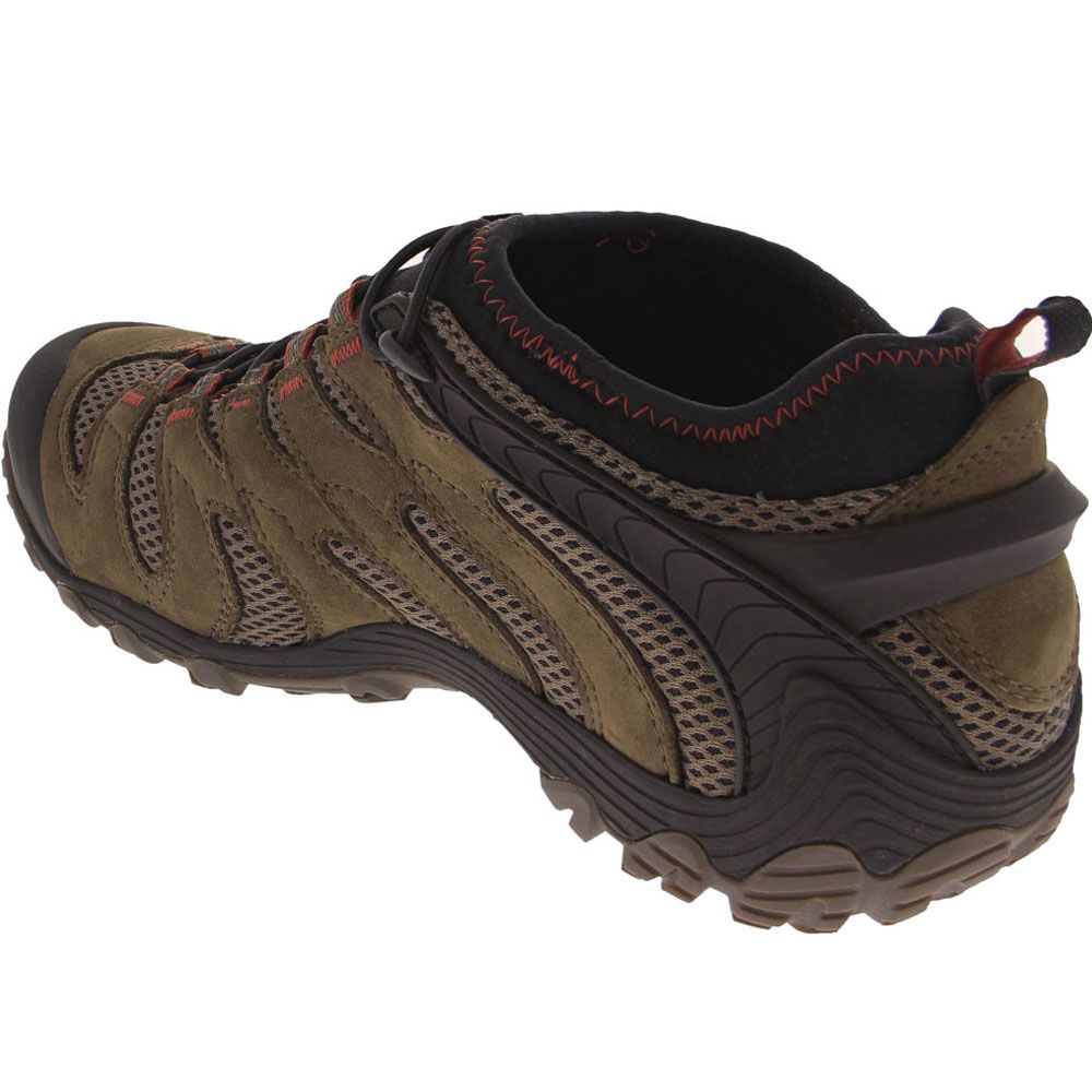 Merrell Chameleon 7 Stretch H2 Hiking Shoes - Mens Tan Back View