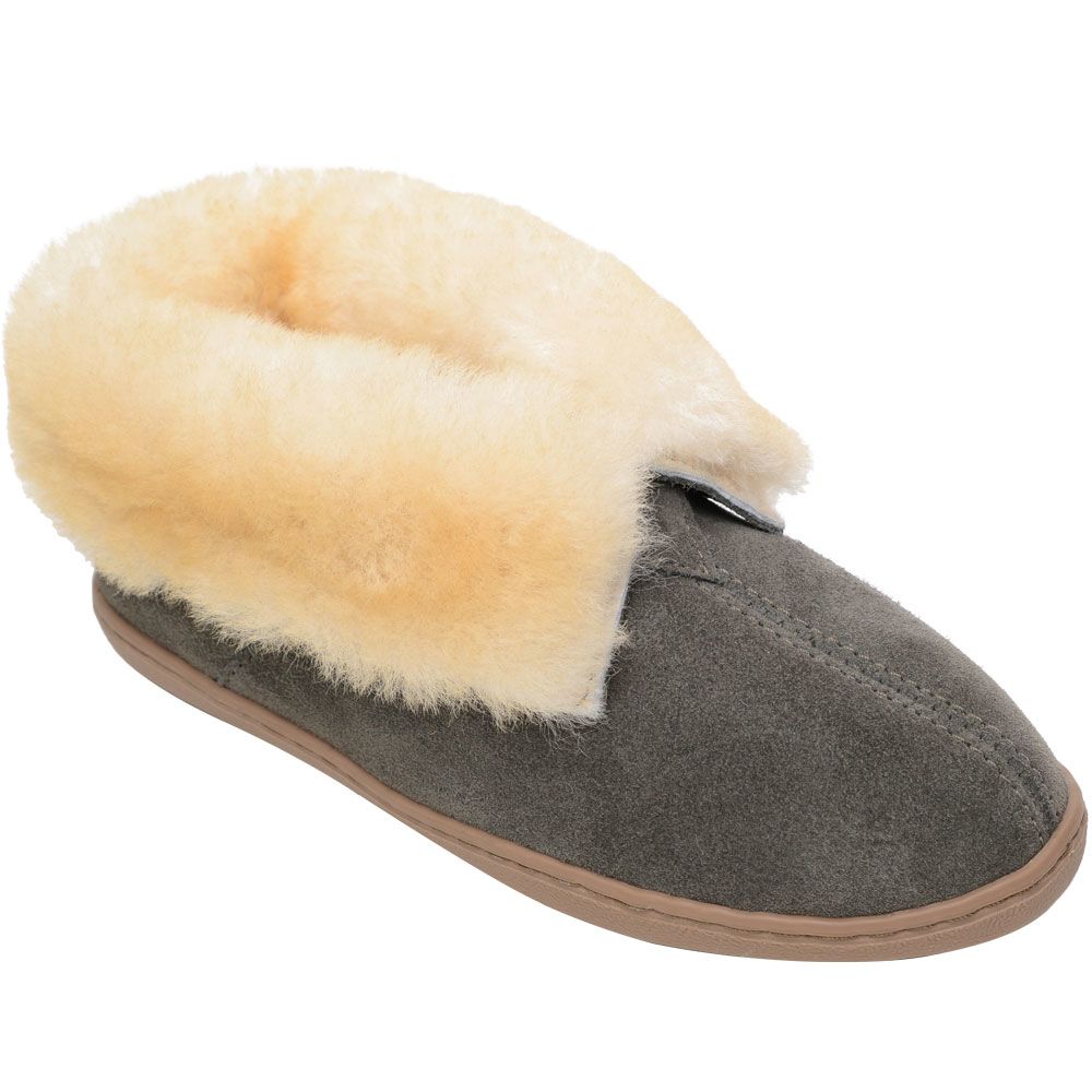 minnetonka women's sheepskin ankle boot slippers