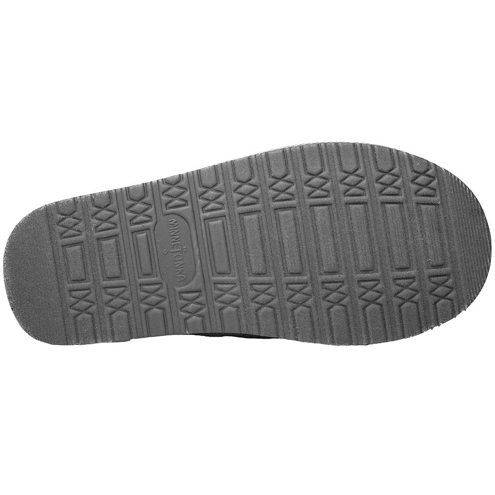 Minnetonka Chesney Slippers - Womens Charcoal Sole View