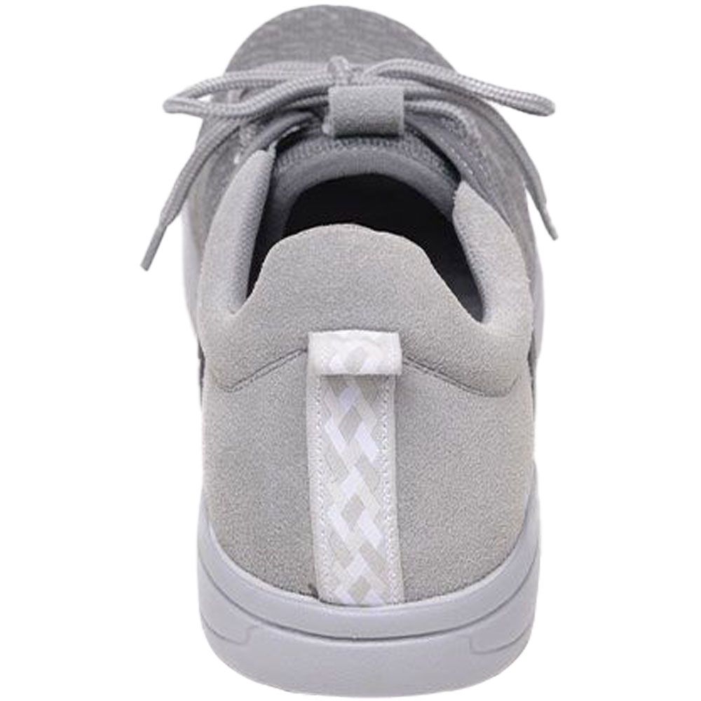 Minnetonka Eco Anew Casual Walking Shoes - Mens Grey Back View
