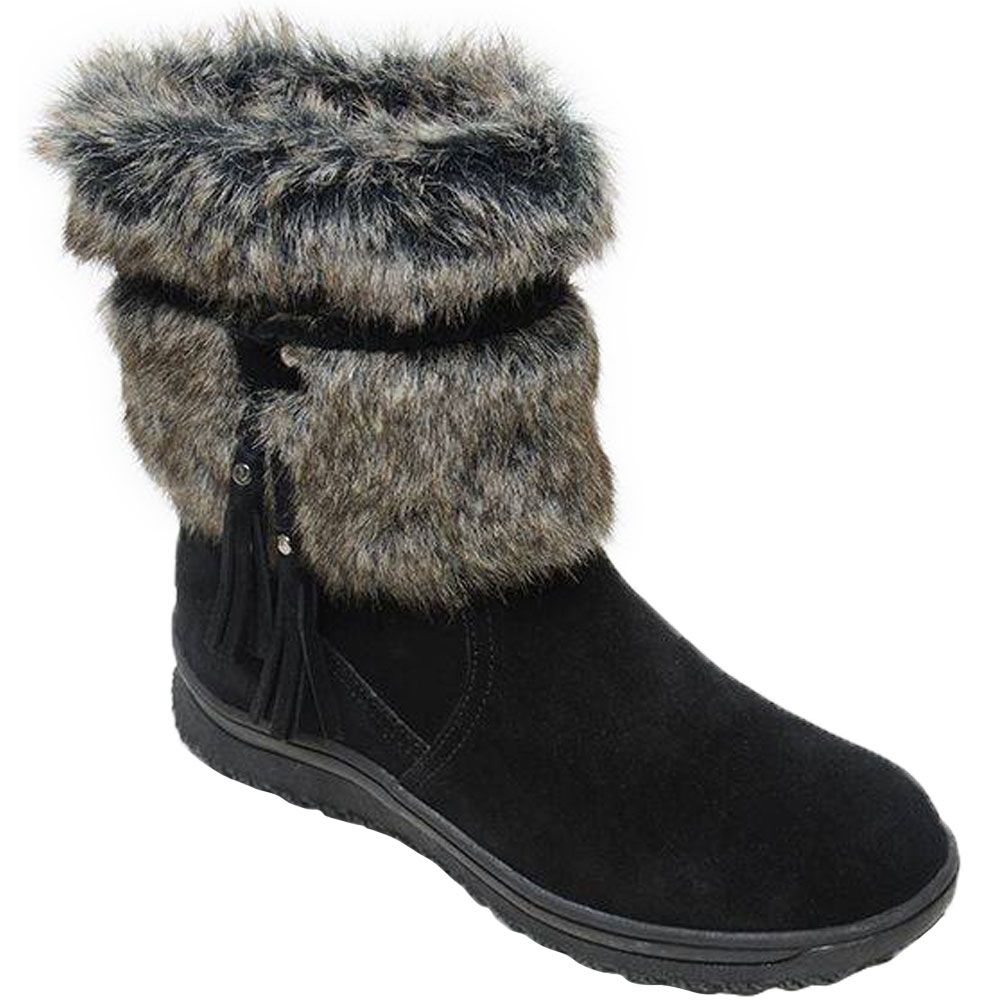 Minnetonka Everett Winter Boots - Womens Black