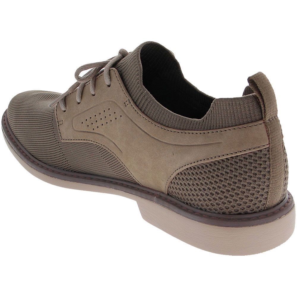 Mark Nason Clubman Westside Lace Up Casual Shoes - Mens Taupe Back View