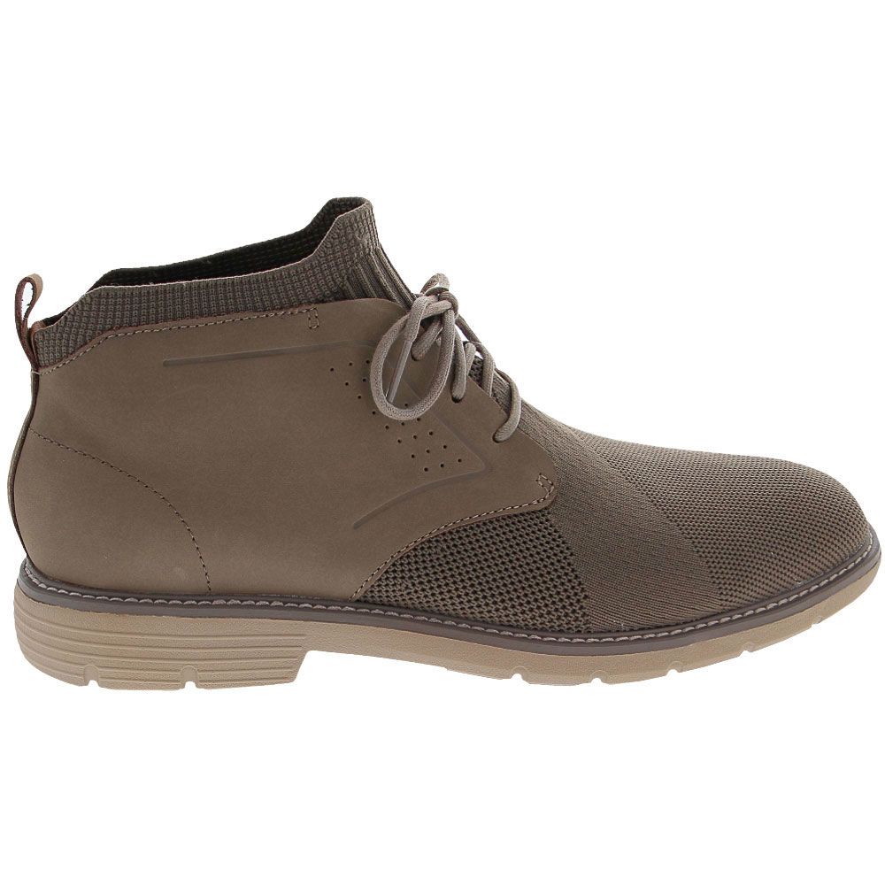 Mark Nason Lite Lugg Webster Casual Boots - Mens Taupe Side View