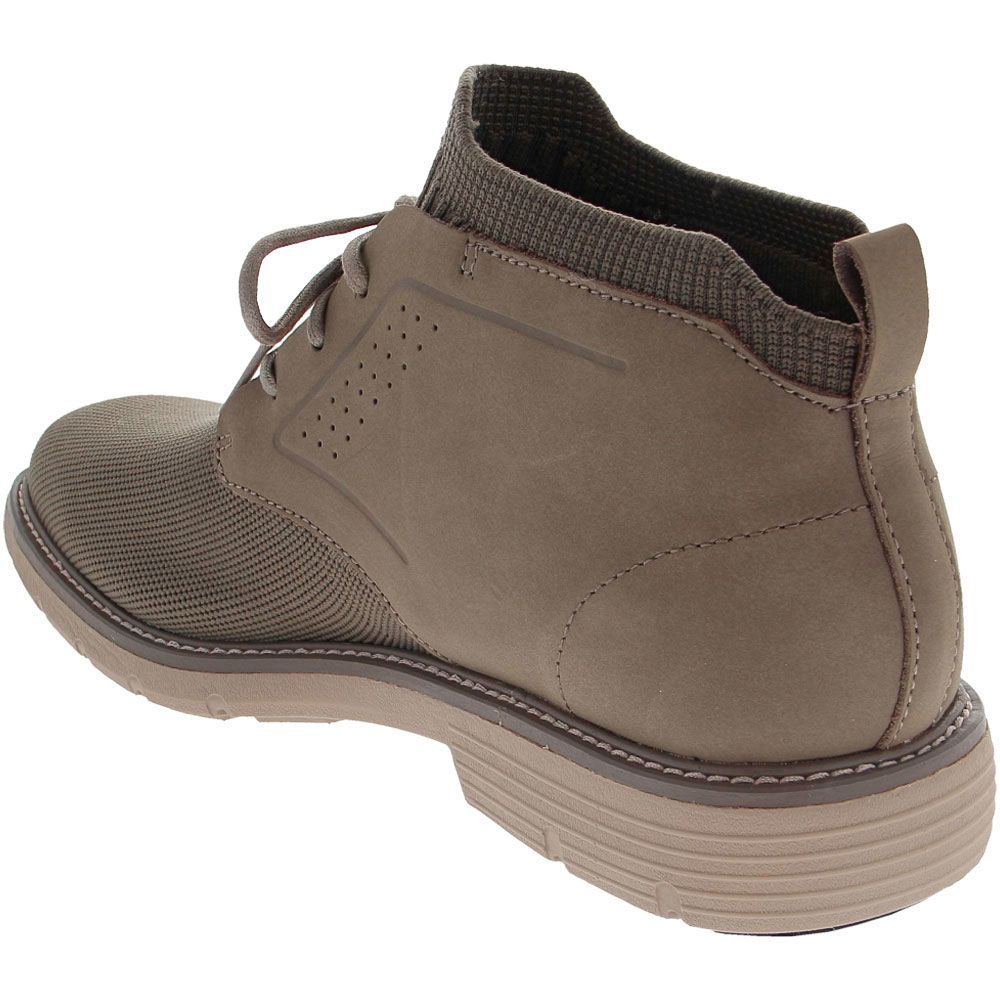 Mark Nason Lite Lugg Webster Casual Boots - Mens Taupe Back View
