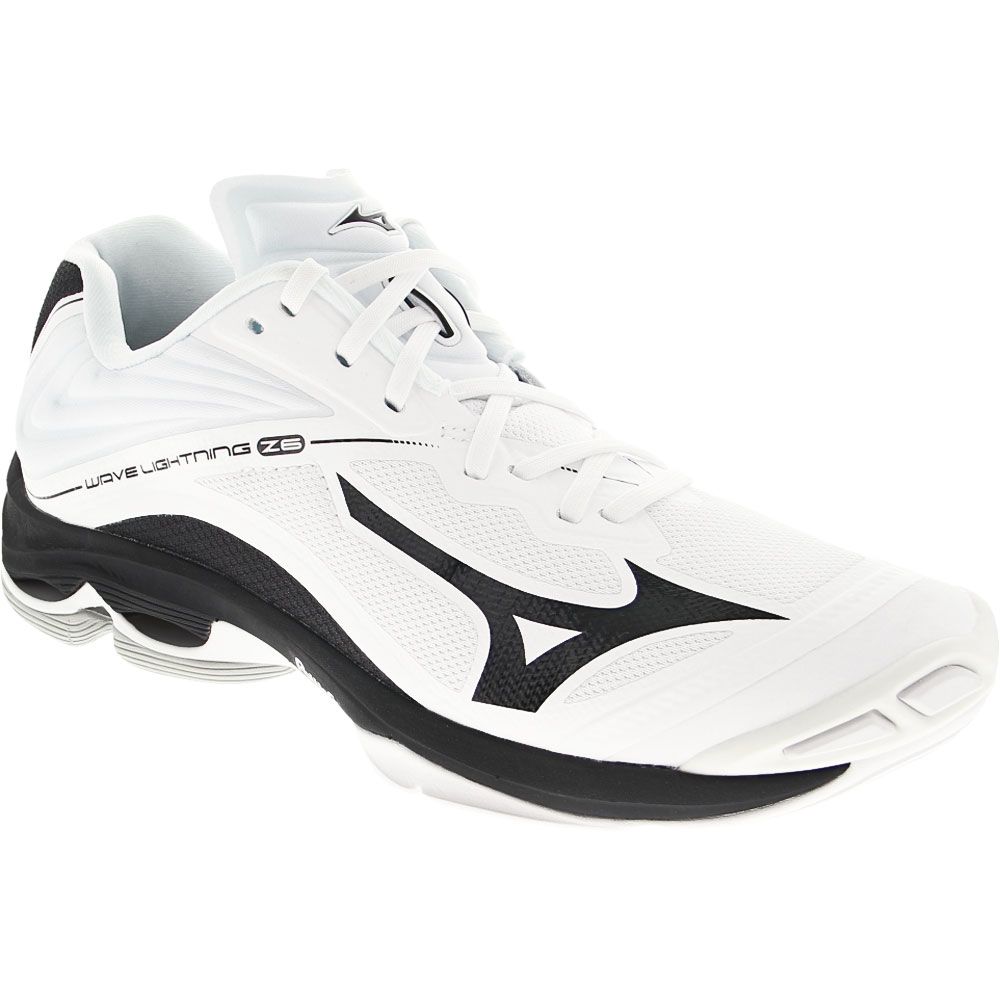 Mizuno Wave Lightning Z6 Womens Volleyball Shoes White Black