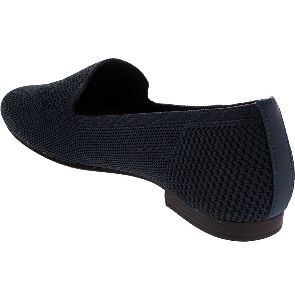Natural Soul Alexis 2 Slip on Casual Shoes - Womens Navy Back View