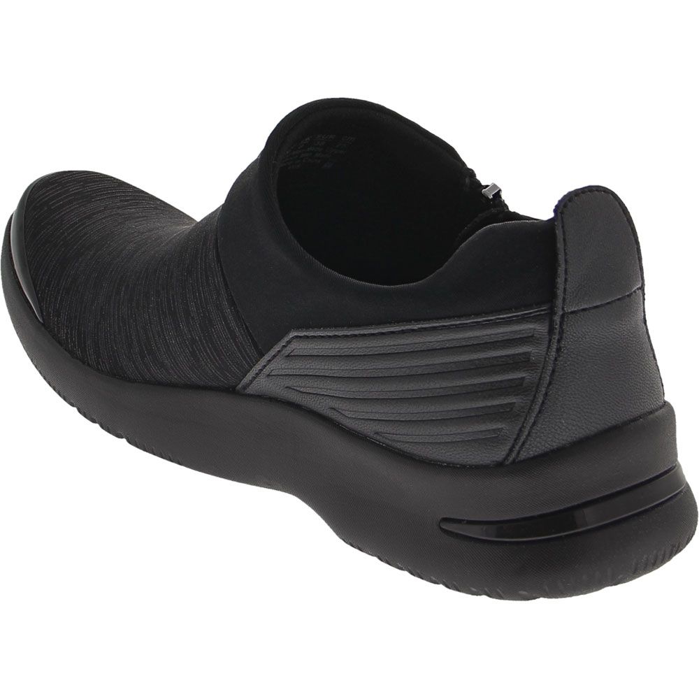 BZees Axis Slip on Casual Shoes - Womens Black Back View