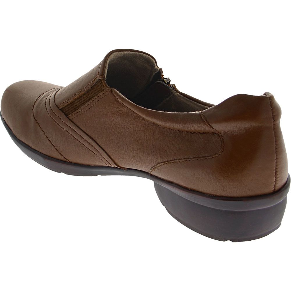 Naturalizer Clarrisa Slip on Casual Shoes - Womens Coffee Bean Brown Back View