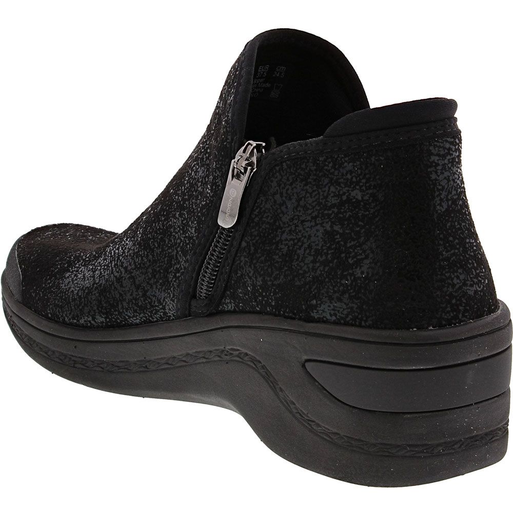 BZees Domino Casual Boots - Womens Black Back View