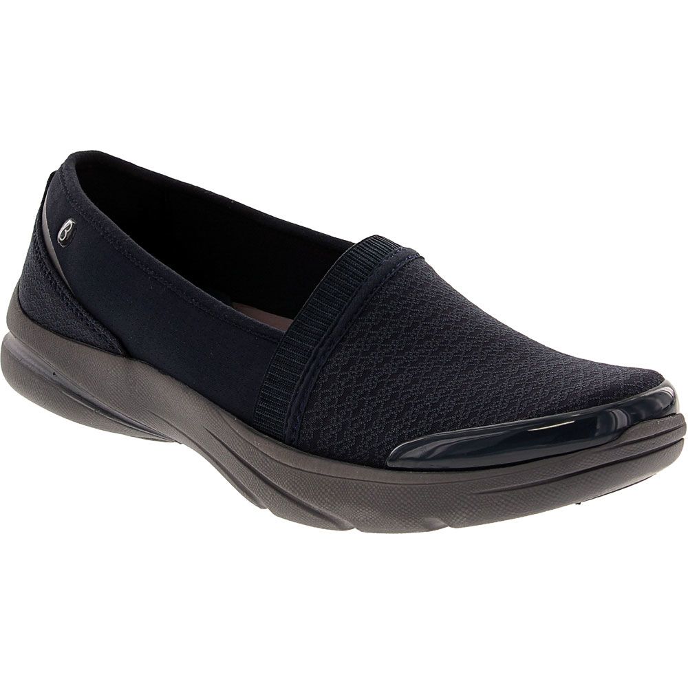 BZees Lollipop Slip on Casual Shoes - Womens Navy