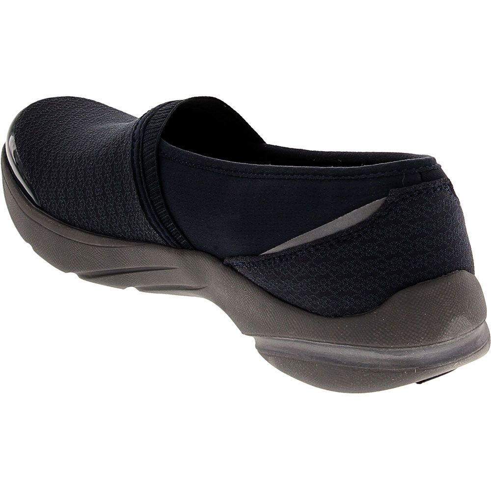 BZees Lollipop Slip on Casual Shoes - Womens Navy Back View