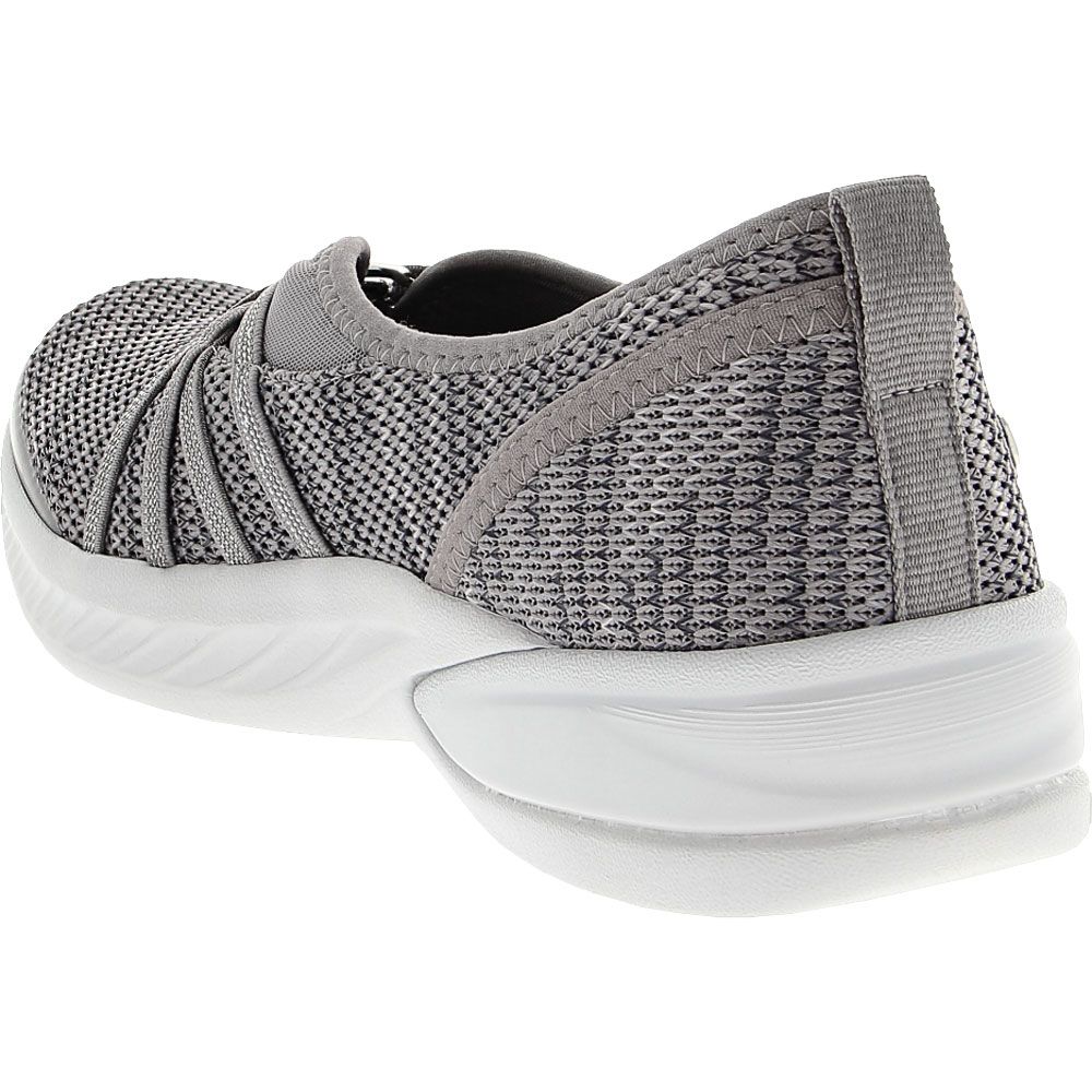 BZees Niche Slip on Casual Shoes - Womens Evening Sky Back View