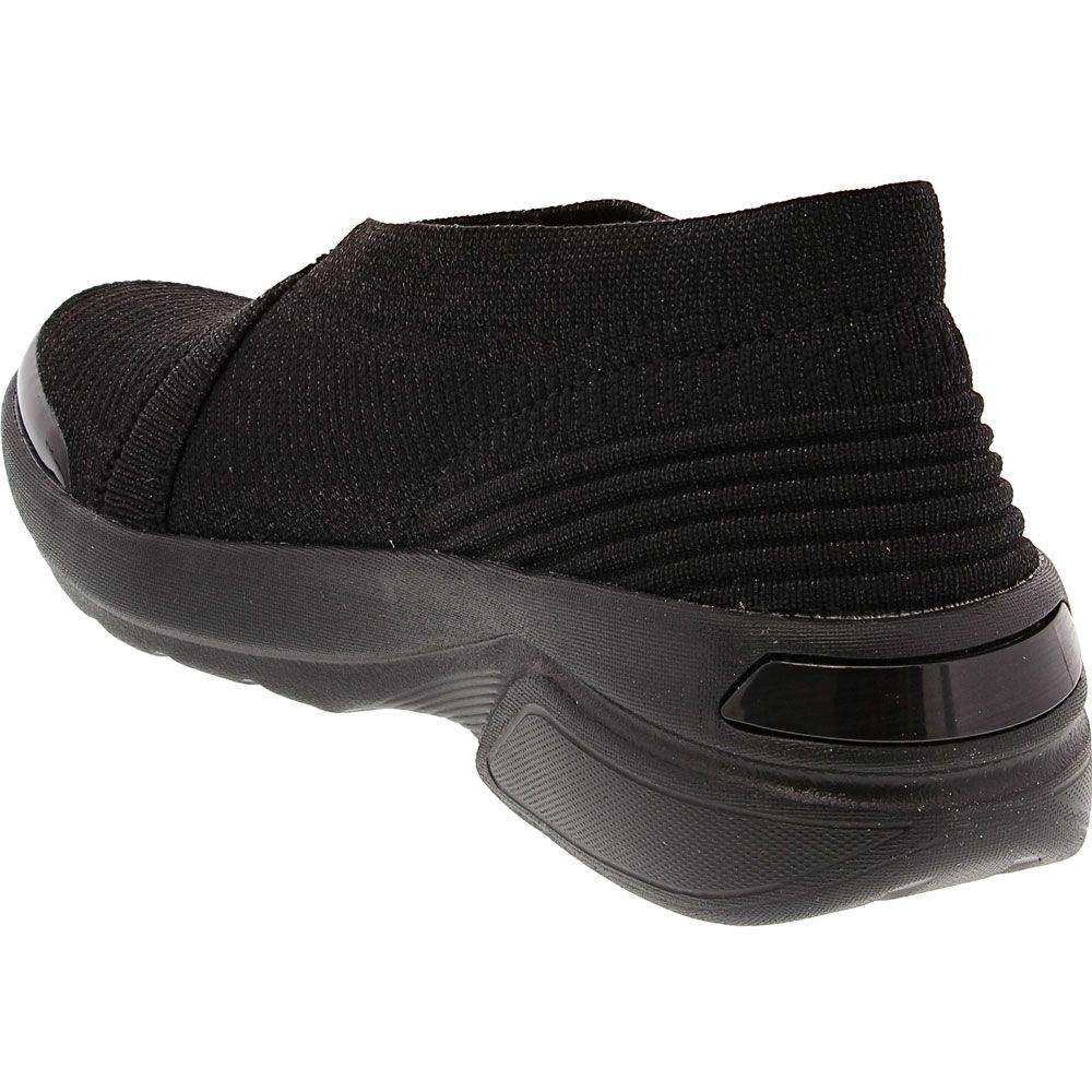 BZees Outburst Slip on Casual Shoes - Womens Black Back View