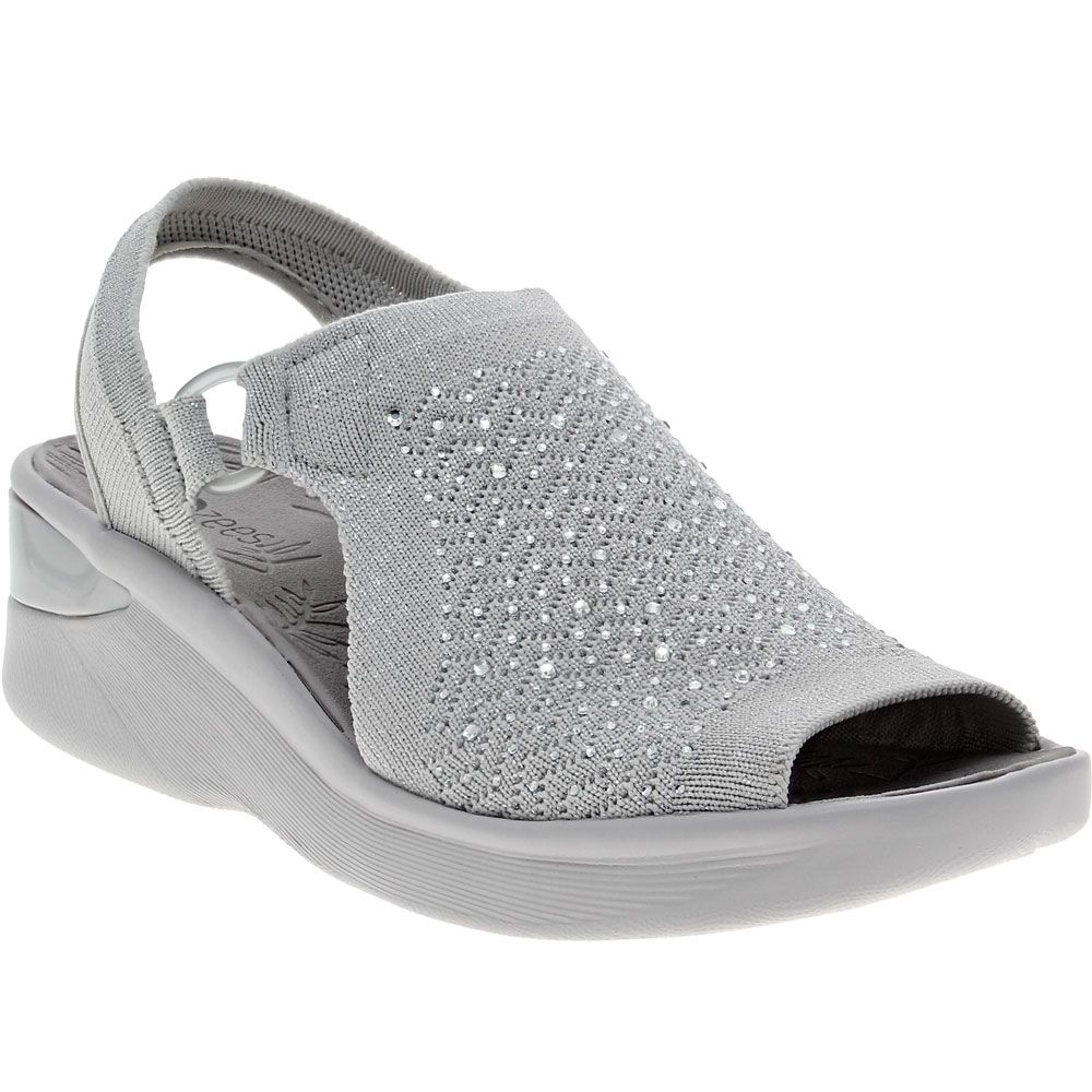 BZees Star Bright Sandals - Womens Grey