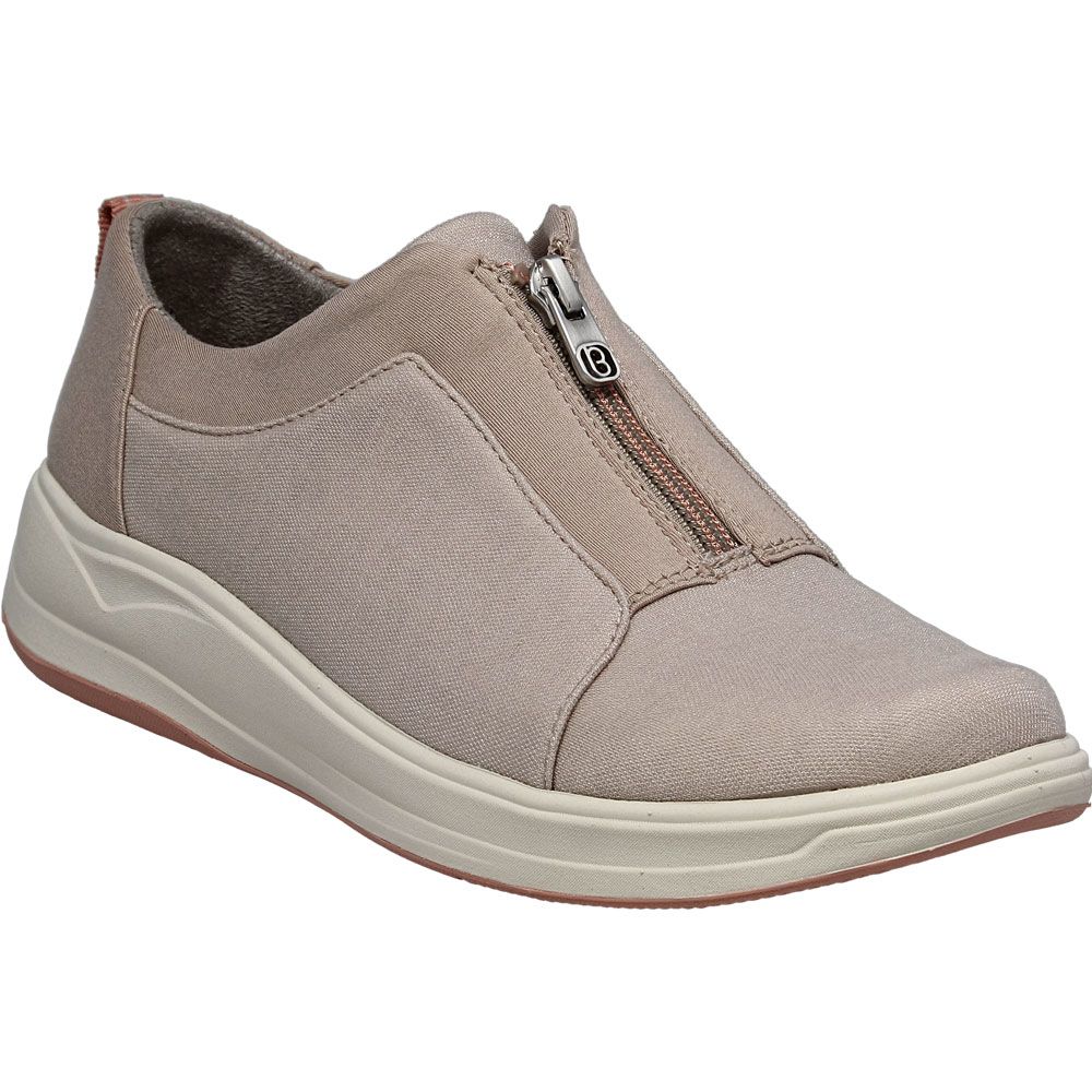 BZees Take It Easy Slip on Casual Shoes - Womens Taupe