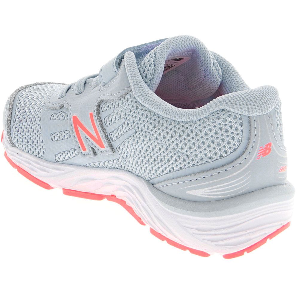 New Balance Ia 680 Bg Athletic Shoes - Baby Toddler Light Blue Pink Back View